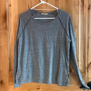 Grey long sleeve shirt